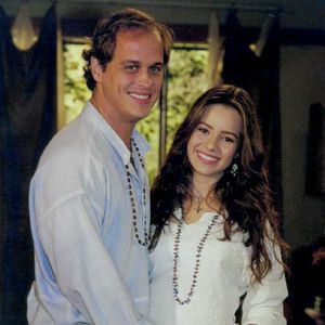 Pouca gente se lembra, mas Guilherme Fontes já foi par romântico da cantora Sandy em 'Estrela-Guia'.