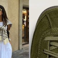 Os novos Adidas Gralfy que ofuscam os Samba: largos, leves e num lindo verde matcha, totalmente na moda