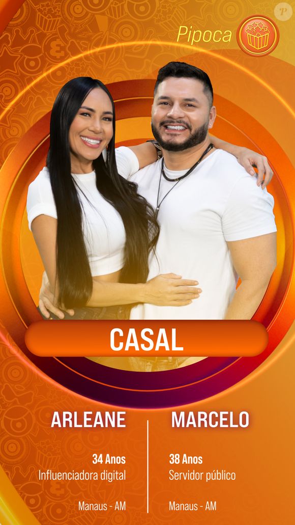 BBB 25: na enquete UOL, o casal Arleane e Marcelo passa do 1.15% dos votos