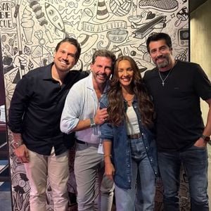 Alberto Cowboy, Brigido, Henri Castelli e Maxiane se juntaram para a famosa 'reunião de condomínio'