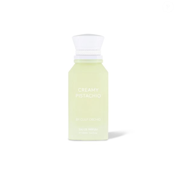 Creamy Pistachio by Gulf Orchid traz o pistache como protagonista em uma fragrância moderna, cremosa e cheia de personalidade