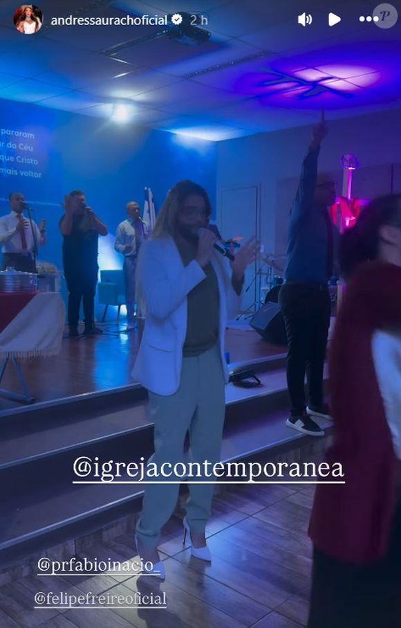 O pastor da igreja que Andressa Urach usa sapatos de salto alto