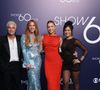 60 anos da Globo: festa reuniu Giovanna Ewbank, que posou com o marido, Bruno Gagliasso, e elenco da emissora