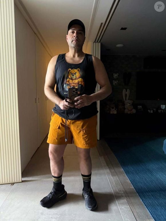 Tiago Abravanel também aliou os remédios emagrecedores em sua rotina para potencializar seu emagrecimento