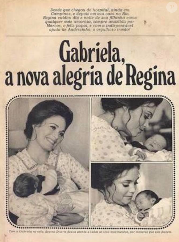 Gabriela Duarte sofreu para se desvencilhar de trabalhos somente com sua mãe, Regina Duarte