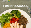 No último final de semana, Virgínia Fonseca compartilhou os detalhes de sua alimentação, em especial o almoço