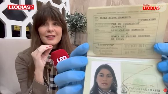 Eliza Samudio teve um único passaporte, com uma única data de entrada (2007)