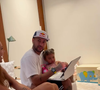 Bianca Biancardi também filmou a reação de Neymar, que ficou completamente chocado ao ver Mavie com o teste de gravidez