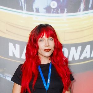 Priscilla de all black no Grande Prêmio de F1 2024