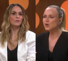 Deu ruim? No 'Saia Justa', Ana Paula Renault tenta apimentar debate e citar política, mas Eliana desconversa e web aponta climão: 'Incomodada'