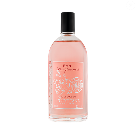 Desodorante Colônia Cereja Toranja (L’Occitane en Provence) 300ml | R$219,00 - Outra fragrância inspirada nas paisagens francesas tem proposta de capturar a atmosfera da primavera nos campos da Provence, quando as cerejeiras florescem e transformam a paisagem em um espetáculo de cores e aromas