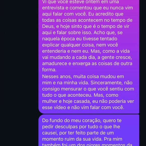 Sthe Matos surpreende fãs ao postar print de mensagem privada para MC Mirella e revela pedido de perdão