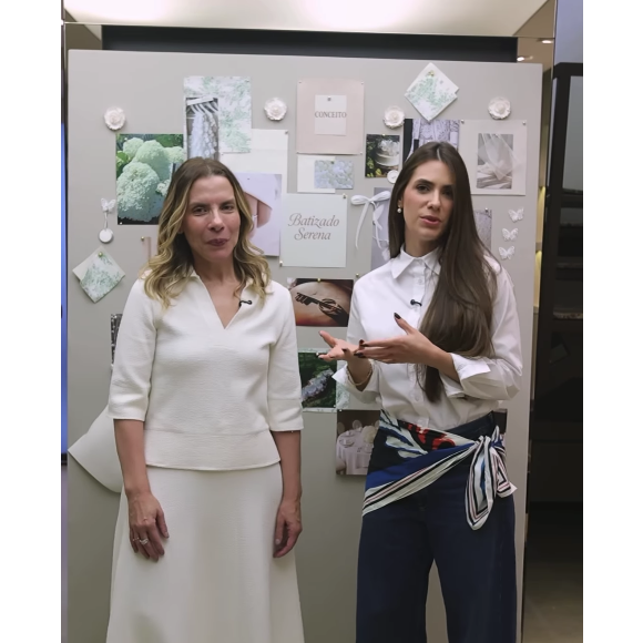 Luan e Jade usaram ainda um conjunto de louças francesas de luxo que teria custado nada menos que R$ 1 milhão