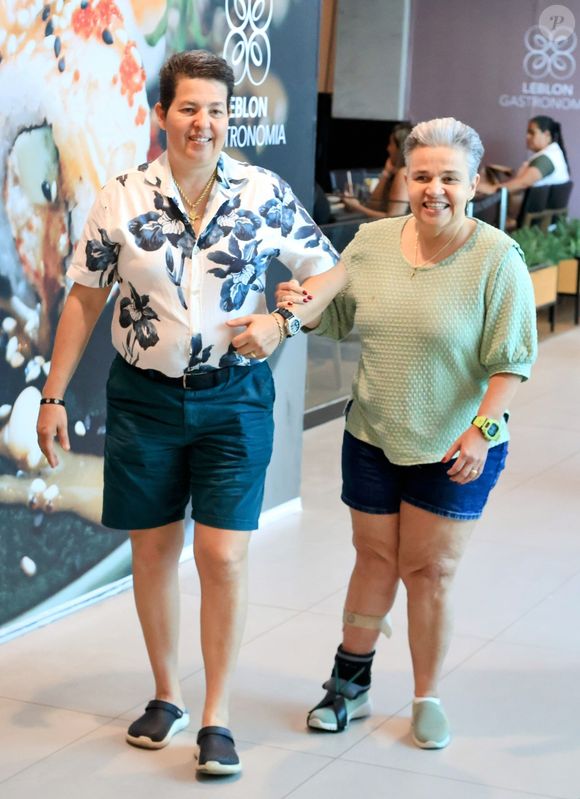 Cláudia Rodrigues, mulher de Ariane Bonato, recebeu diagnóstico de esclerose em 2000 e foi submetida a transplante de célula tronco 15 anos depois