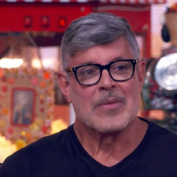 Alexandre Frota voltou à TV Globo após 25 anos longe da emissora