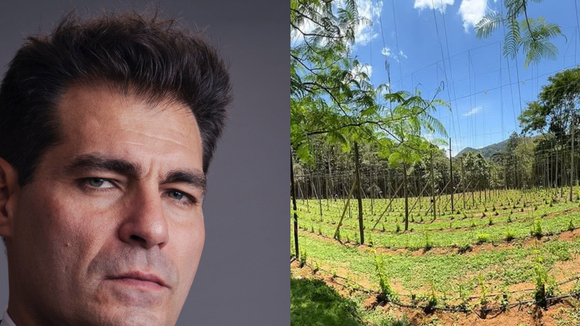 Um paraíso de 3 mil m² e que serve até para a produção de cerveja: Thiago Lacerda, galã de 'Terra Nostra', é dono dessa fazenda em destino paradisíaco do RJ