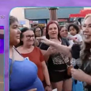 'Neymar chupou meu peitinho': Chris Flores se acabou de rir com fala de pessoa ao vivo no SBT