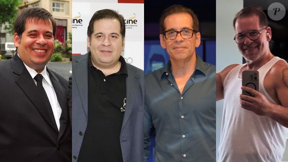 O ator e humorista Leandro Hassum também mudou radicalmente após a bariátrica, em 2014, quando perdeu mais de 70 kg.