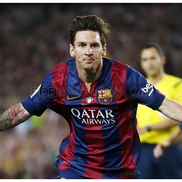 Em 2015, quando defendia o Barcelona, Messi precisou fazer ajustes em sua dieta por estar 'relaxando'