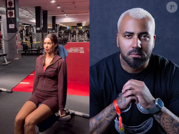Os treinos são acompanhados por seu personal trainer, Cássio Fidlay, que explica que os exercícios físicos, quando bem orientados, são importantes aliados para a saúde da gestante.