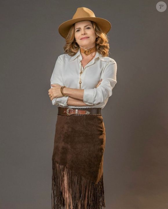 Em 'Mar do Sertão', em 2022, Débora Bloch estava belíssima e esbanjando elegância