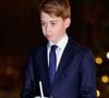 Filho de William e Kate Middleton, o príncipe George representou a monarquia em chá para ex-combatentes da Segunda Guerra Mundial