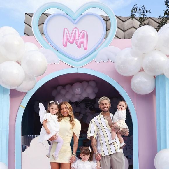 Festa de aniversário de Maria Alice, filha de Virginia e Zé Felipe, tem regra inusitada: uso de celulares foi proibido