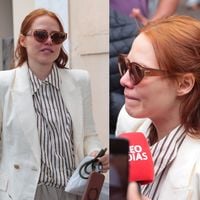 A emoção de Letícia Colin no velório de Lua Blanco: atriz de 'Quem Ama Cuida' revela aproximação da amiga artista com espiritualidade antes da morte. 'Enfrentou essa doença de maneira muito reservada, com muita luz, com muita serenidade no coração'