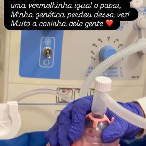 Maíra Cardi dividiu opiniões ao mostrar o vídeo da filha respirando por aparelhos