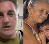 'Uma criança que não vota sendo humilhada por causa política': Luciano Huck sai em defesa de menino Matheus, de Fortaleza, hostilizado na web por 'fazer o L'; apresentador da Globo liga de surpresa para avó e reação emociona