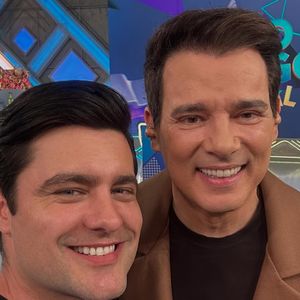 No último domingo, Guilherme Leicam apareceu irreconhecível no 'Domingo Legal', do SBT