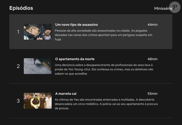 'O Assassino da Capa de Chuva: Caça ao Serial Killer Coreano' tem apenas 3 episódios e é extremamente viciante