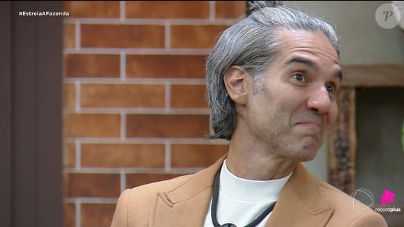 Fernando Sampaio criticou Gabily pela fala na estreia de 'A Fazenda 2025'