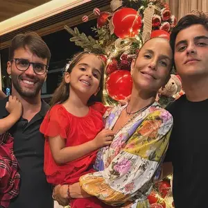 Ivete Sangalo e Daniel Cady tiveram três filhos: Marcelo e as gêmeas Marina e Helena
