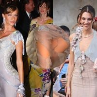 Há 22 anos, Gisele Bündchen brilhava com look vintage Dolce & Gabanna no Met Gala; duas décadas depois, ele foi destruído pela atual de seu ex