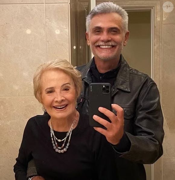 Glória Menezes e Tarcísio Filho: filho de Tarcísio Meira, o ator foi o único dos três herdeiros a seguir a carreira artística dos pais