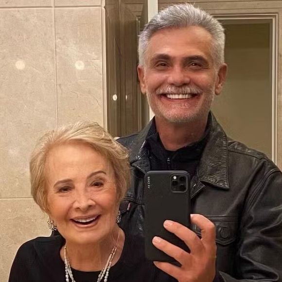 Glória Menezes e Tarcísio Filho: filho de Tarcísio Meira, o ator foi o único dos três herdeiros a seguir a carreira artística dos pais