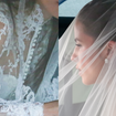 Renda floral, gola alta e véu sobre o rosto: o vestido de noiva clássico de Giulia Be para se casar com Conor Kennedy em igreja histórica do Rio de Janeiro que já recebeu princesa Isabel