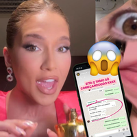 ‘Tinha uma pessoa escondida’: Virgínia Fonseca descobre penetra em festa de 4 anos da marca e mostra print sobre susto