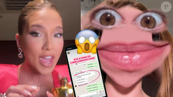 ‘Tinha uma pessoa escondida’: Virgínia Fonseca descobre penetra em festa de 4 anos da marca e mostra print sobre susto