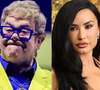 Após overdose quase fatal, 3 AVCs e ataque cardíaco, Demi Lovato ouviu de Elton John, marcado por anos de dependência química, um conselho sobre drogas que demorou a aceitar