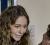 Paolla Oliveira emociona em cena de reencontro com Leonardo (Guilherme Magon) na novela Vale Tudo