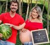 Julio Rocha e Karoline Kleine tomaram um susto com sangramento da gestante após 26 semanas