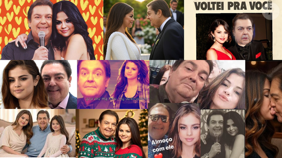Faustão e Selena Gomez têm algo em comum que vai muito além da fanfic que viralizou