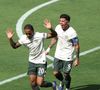 Apesar do desempenho decisivo, o atacante brasileiro optou por não comemorar os gols em respeito ao clube onde iniciou sua carreira profissional.