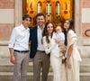 A influenciadora e empresária Caroline Celico viveu um domingo especial ao lado do marido, Eduardo Scarpa, durante o batizado do filho caçula, Rafael.