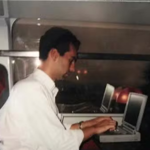 César Tralli cobriu momentos importantes, como a morte da Princesa Diana, em 1997