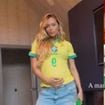 Barrigão de 6 meses e bolsa de R$ 135 mil: esposa de Endrick, Gabriely Miranda agita web ao ostentar evolução da 1ª gravidez e puro luxo