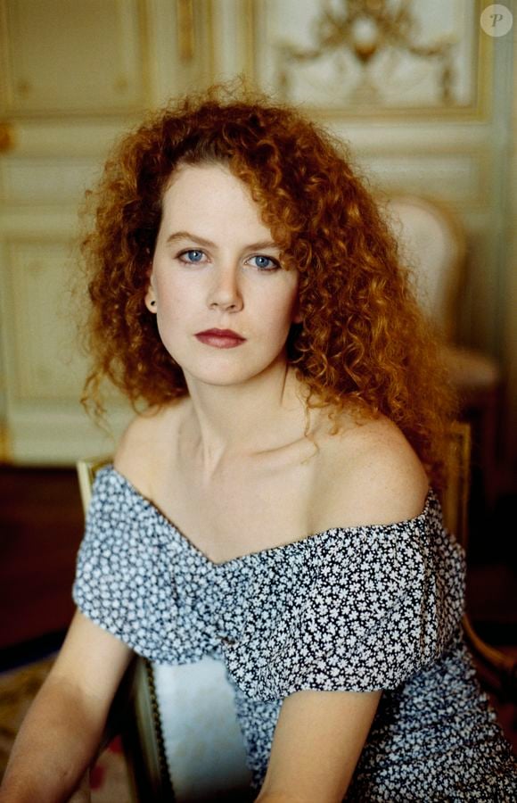 1989: Nicole Kidman apareceu ruiva pela primeira vez, mas mantendo o cacheado
