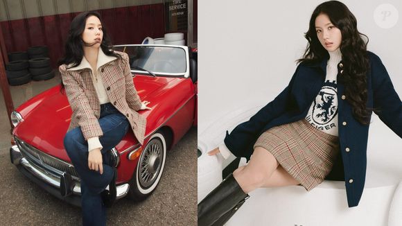 4 lições de estilo para copiar de Jisoo, do BLACKPINK, em campanha de moda que mistura luxo e nostalgia para Tommy Hilfiger